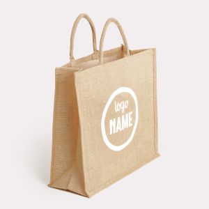 Exemple de sac de jute imprimé en qualité professionnelle