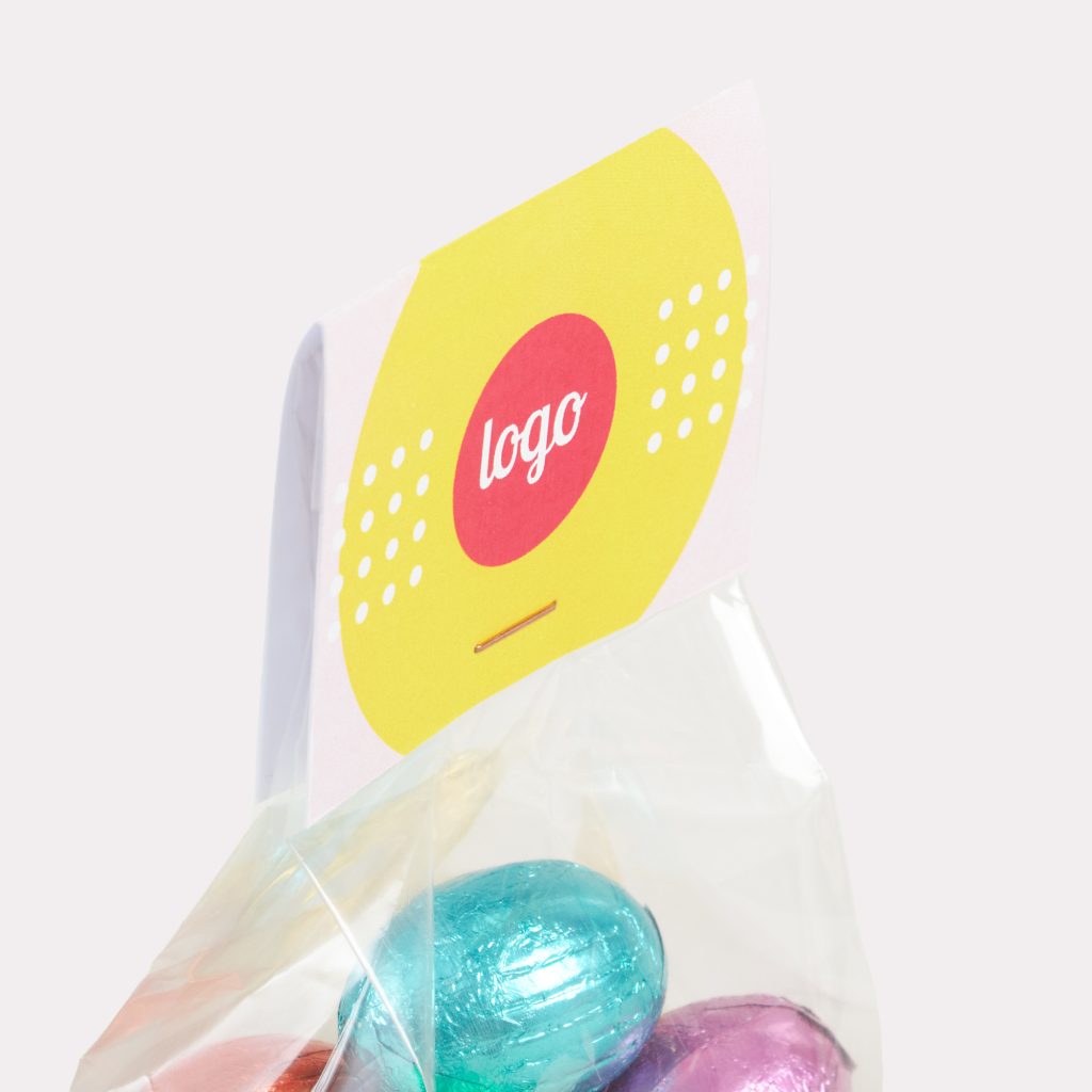 Impression de sac d’œufs en chocolat professionnelle par BDX Print