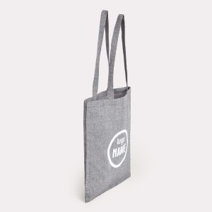 Exemple de sac en coton recyclés imprimé en qualité professionnelle