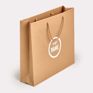 Exemple de sac en papier luxe – sérigraphie imprimé en qualité professionnelle