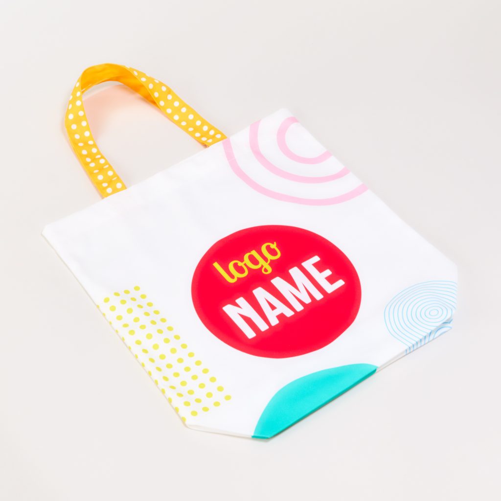 Impression de sac fourre-tout avec impression intégrale professionnelle par BDX Print