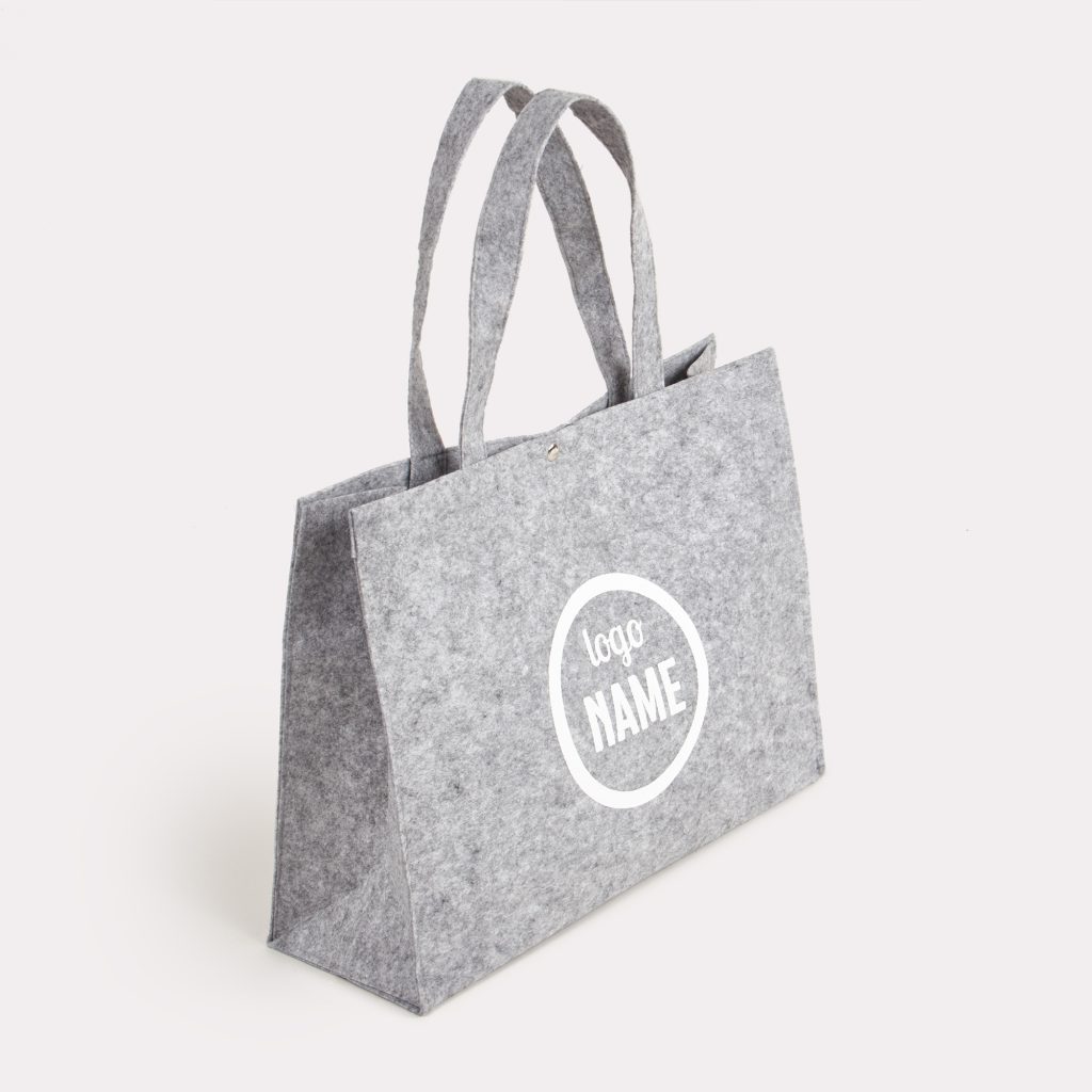 Impression de sac shopping en feutrine professionnelle par BDX Print