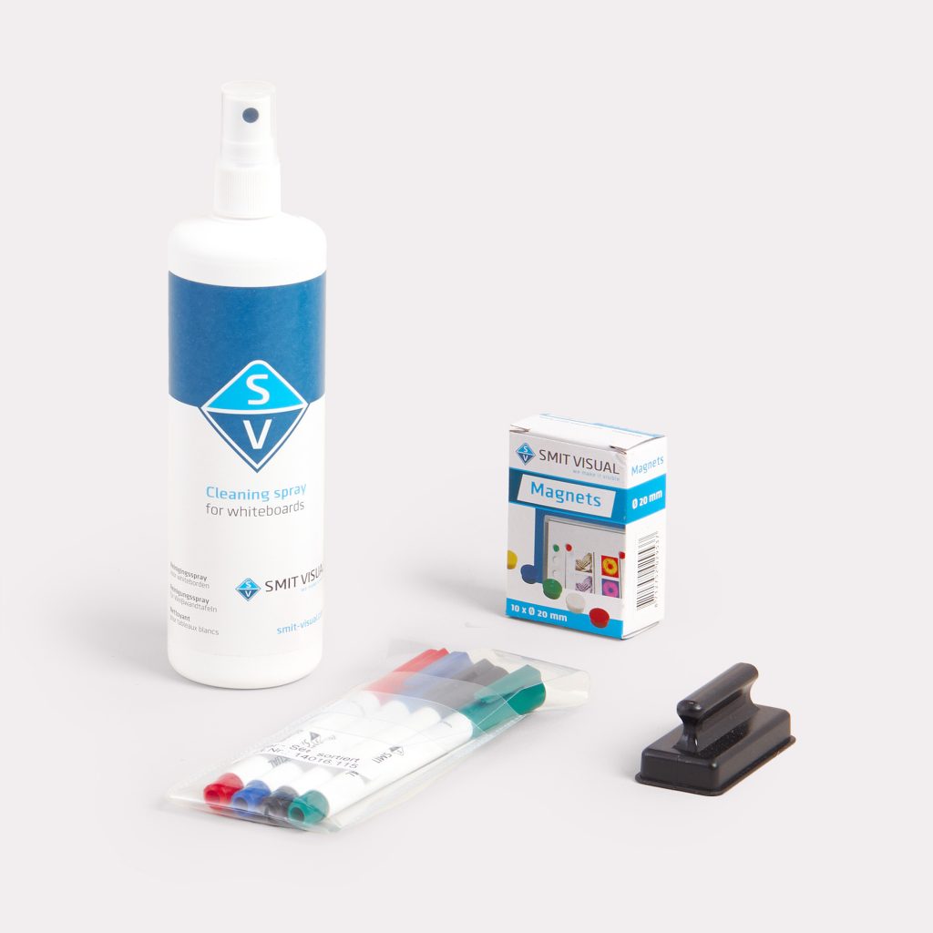 Impression de set d’accessoires pour tableau blanc professionnelle par BDX Print