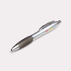 Exemple de stylo contour métal imprimé en qualité professionnelle
