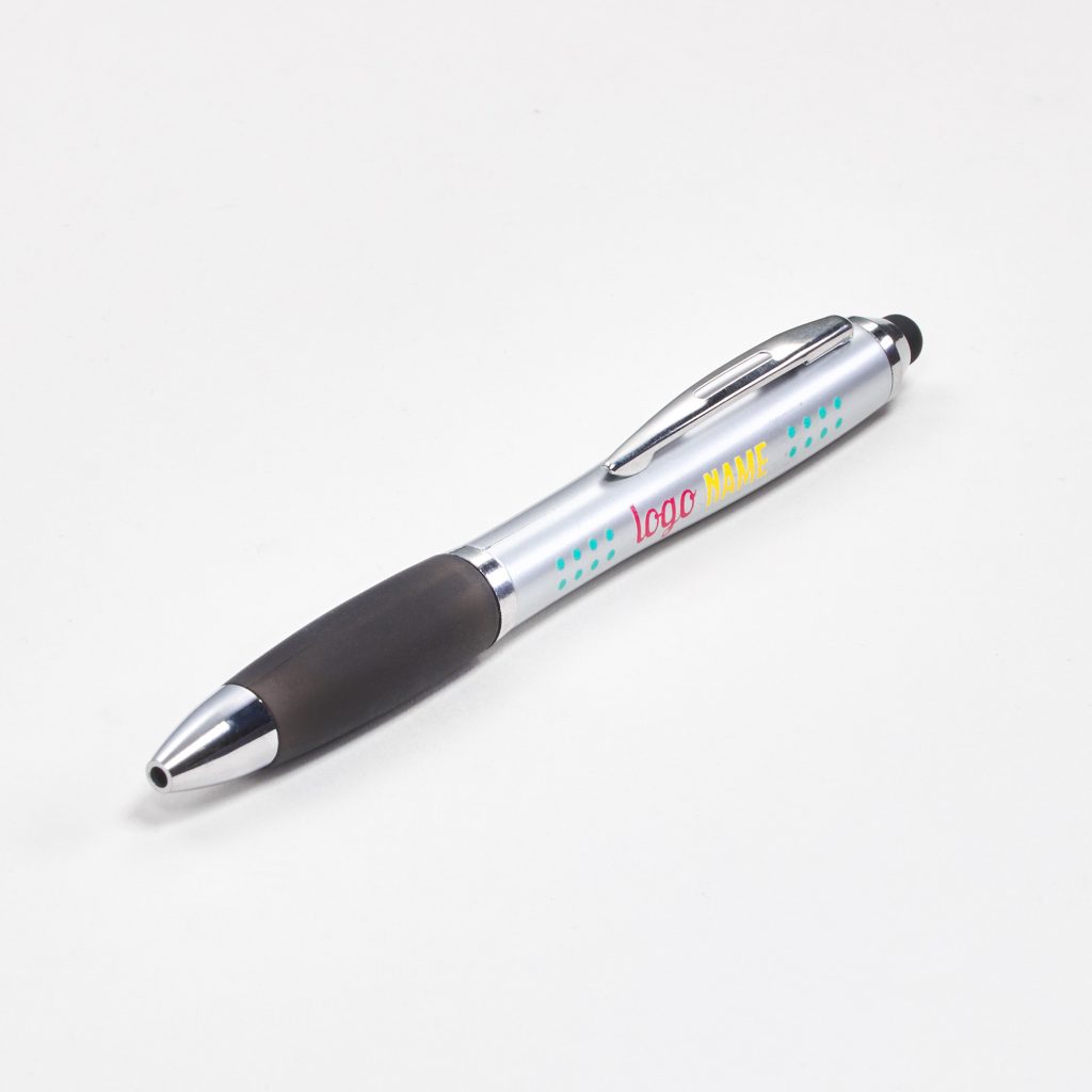 Impression de stylo contour touch métal professionnelle par BDX Print