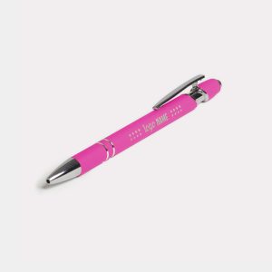 Exemple de stylo métallique imprimé en qualité professionnelle