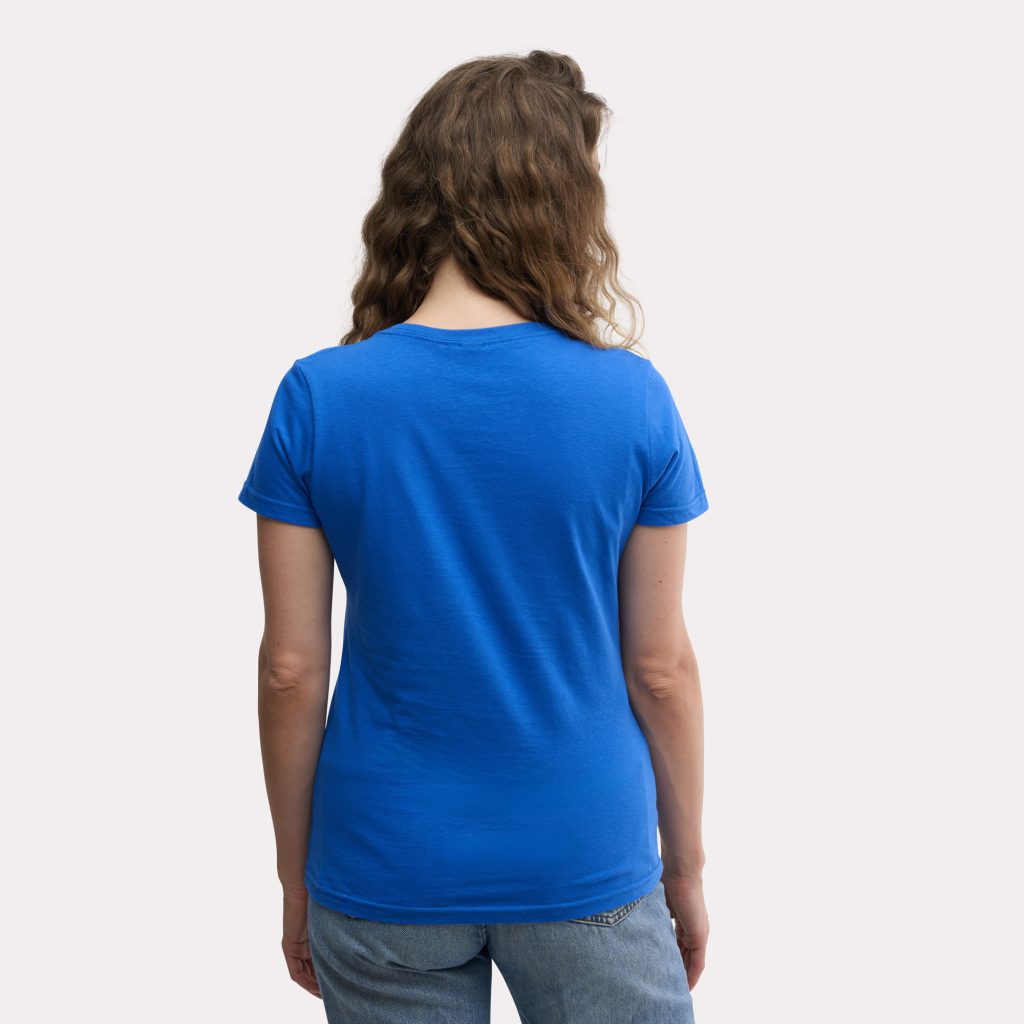Impression de t-shirt gildan softstyle v-neck professionnelle par BDX Print