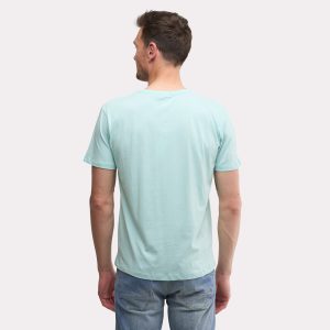 Exemple de t-shirt russell pure organic imprimé en qualité professionnelle
