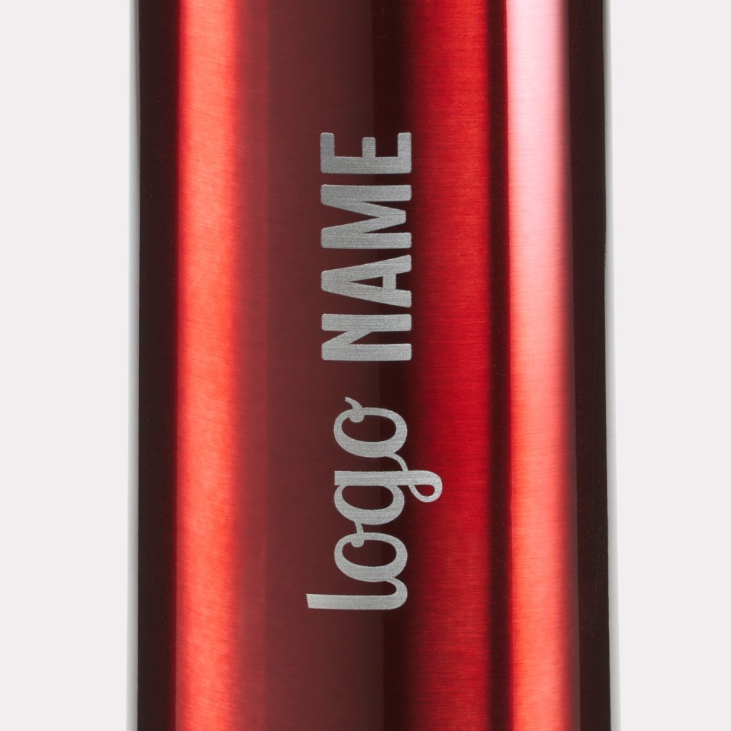 Impression de thermos isotherme en inox professionnelle par BDX Print