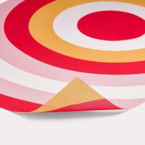 Exemple de tissu drapeau imprimé en qualité professionnelle