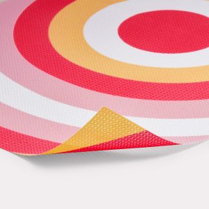 Exemple de tissu drapeau longue vie imprimé en qualité professionnelle
