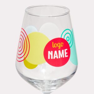Exemple de verre à vin allegra 35 cl imprimé en qualité professionnelle