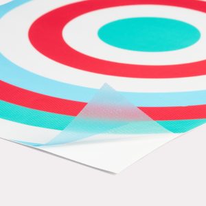 Exemple de vinyle dot imprimé en qualité professionnelle