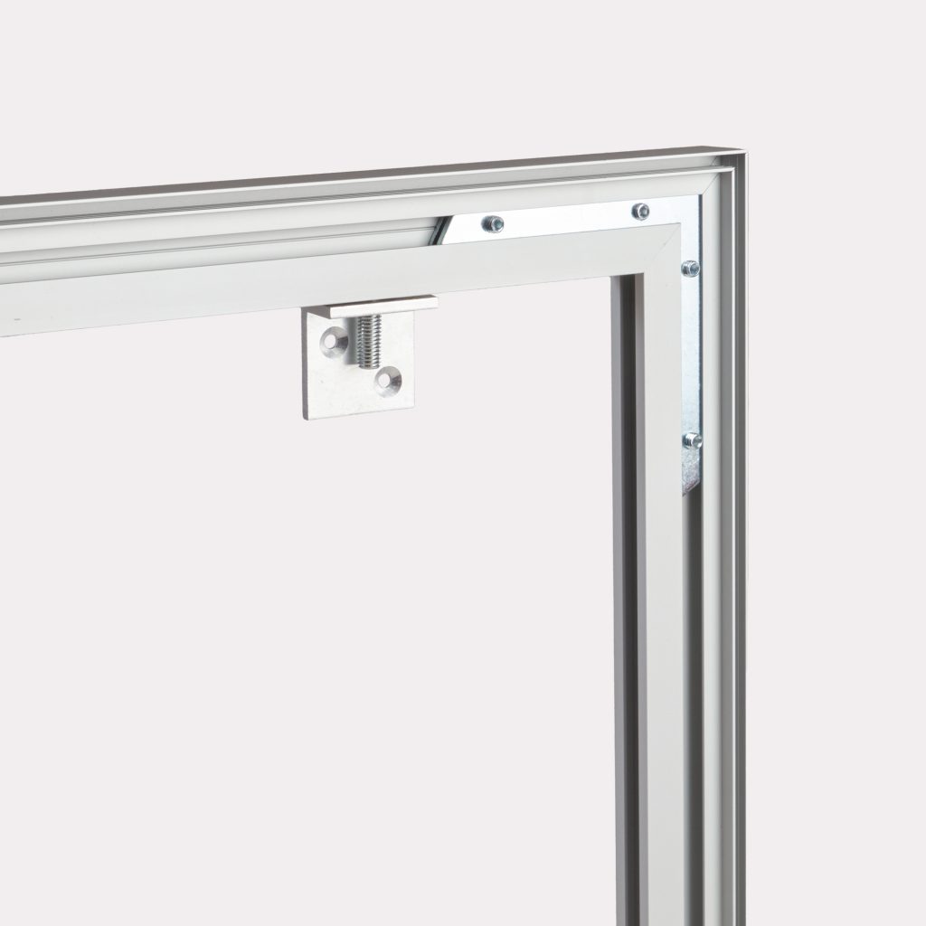 Impression de wall mount textile frame professionnelle par BDX Print