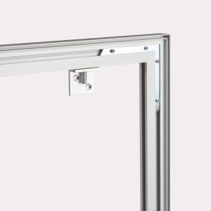 Exemple de wall mount textile frame imprimé en qualité professionnelle