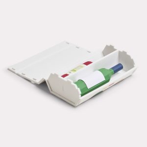 Exemple de wine box pet-felt imprimé en qualité professionnelle