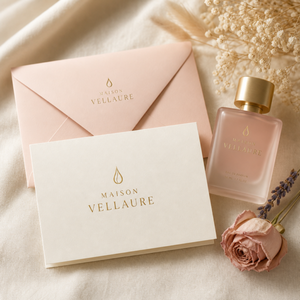 Cartes avec enveloppe parfum