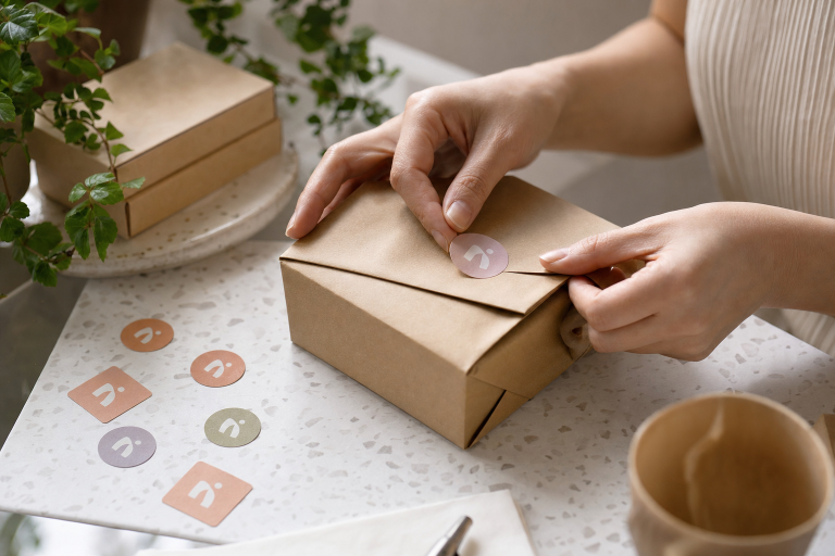 Stickers petit format : 8 usages malins pour communiquer