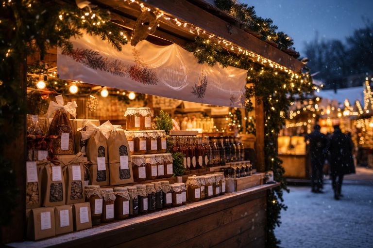 Marchés de Noël 2026 : le kit d&rsquo;impression de l&rsquo;exposant