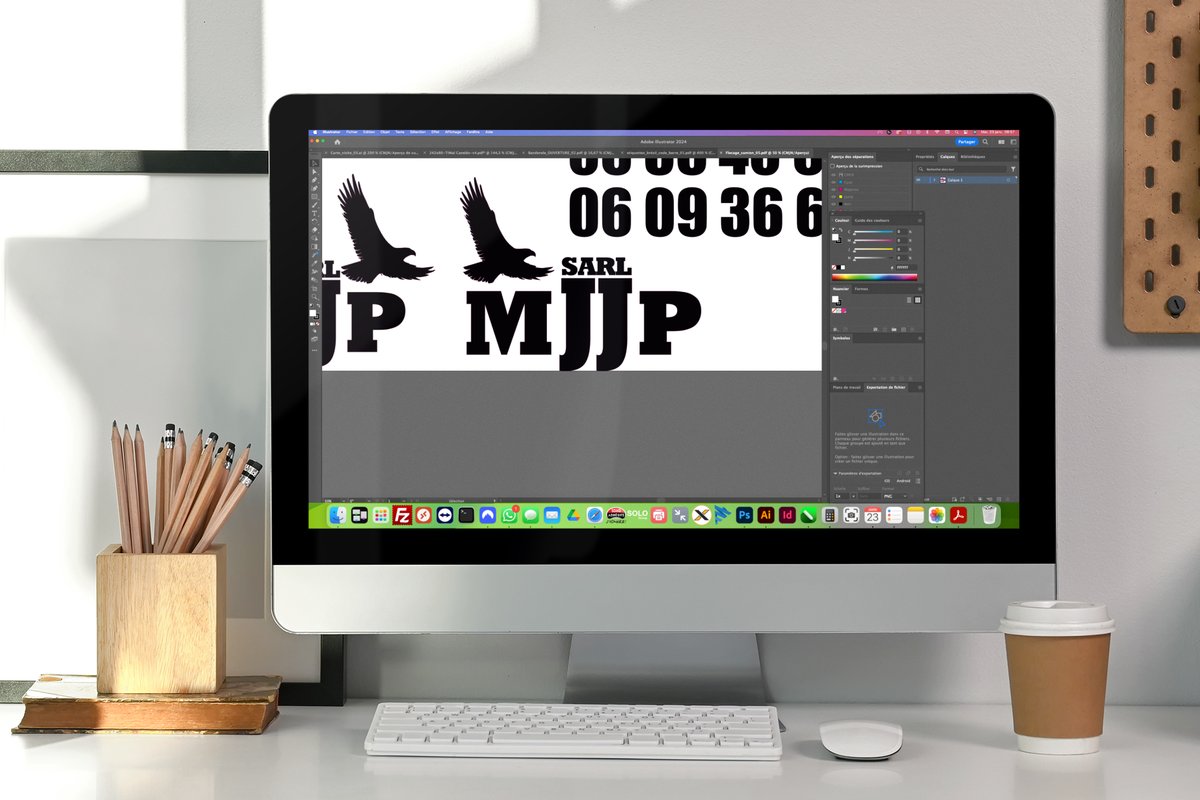 Création de logo par notre graphiste
