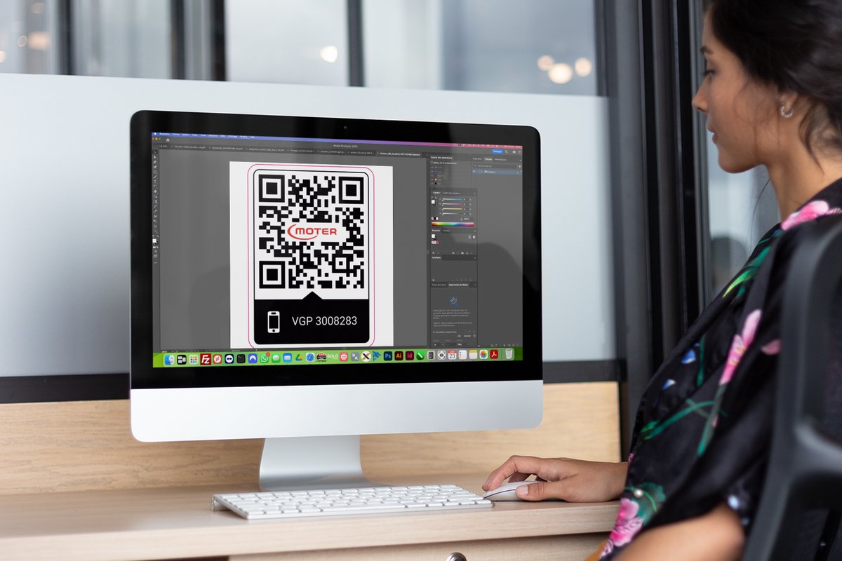 Création graphique d'un QR code personnalisé