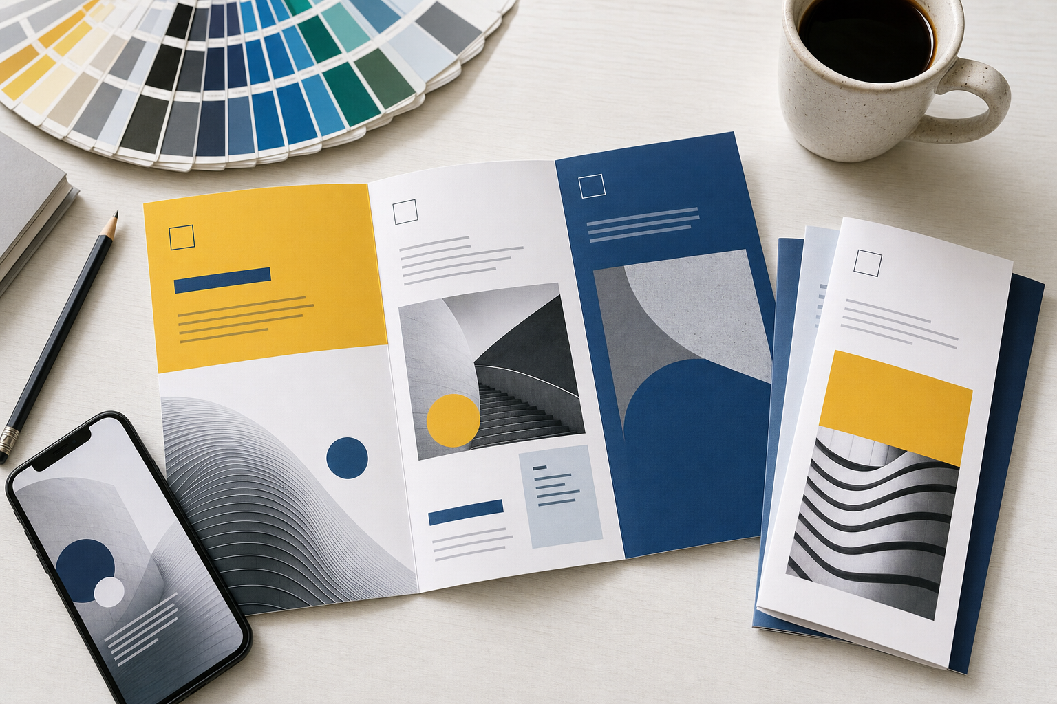 Maximalisez l'Impact de vos Dépliants et Brochures