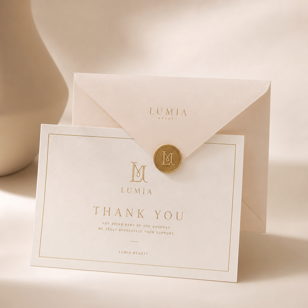 Enveloppe couleur pour carte parfum