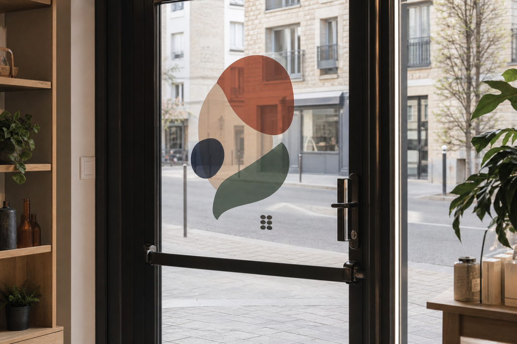 Sticker double face : le piège du sens de lecture
