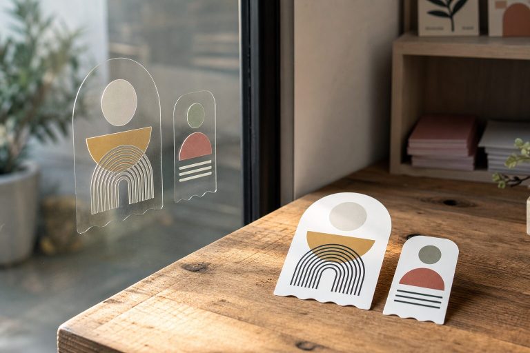 Sticker transparent ou fond blanc : comment choisir sans se tromper