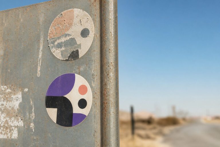 Stickers d&rsquo;extérieur : ce qui résiste vraiment, et ce qui pâlit