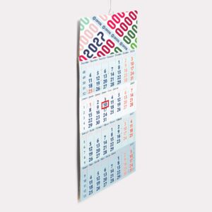 Calendrier sur 3 ou 4 mois basique
