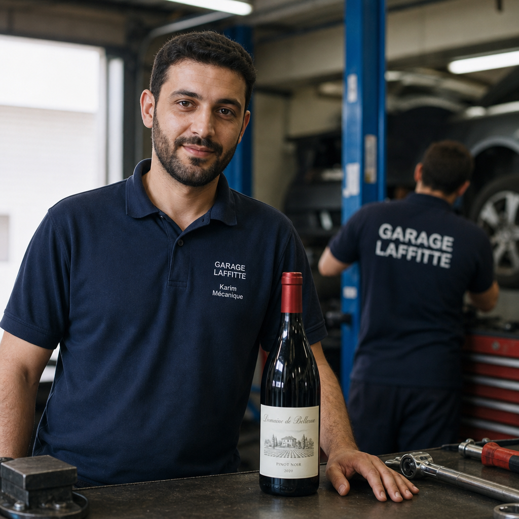 Polo d'atelier mécanicien