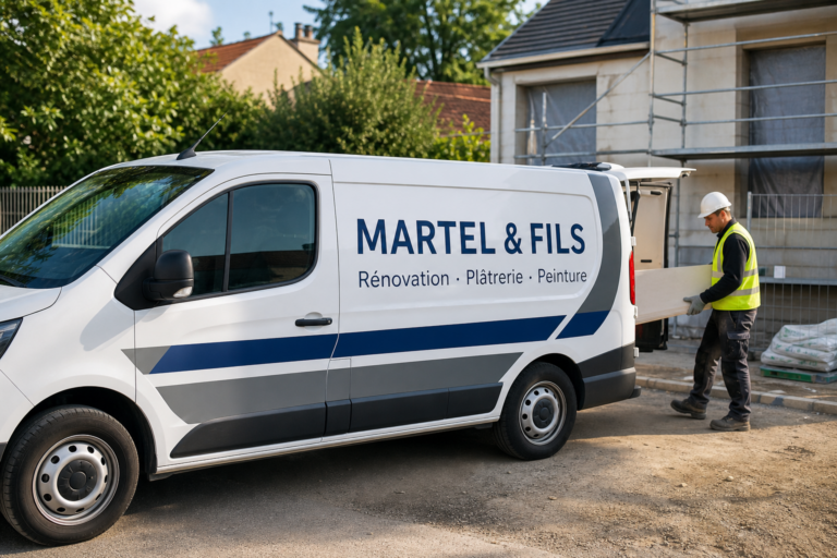 Adhésif véhicule utilitaire : covering total, semi-covering ou lettrage ?