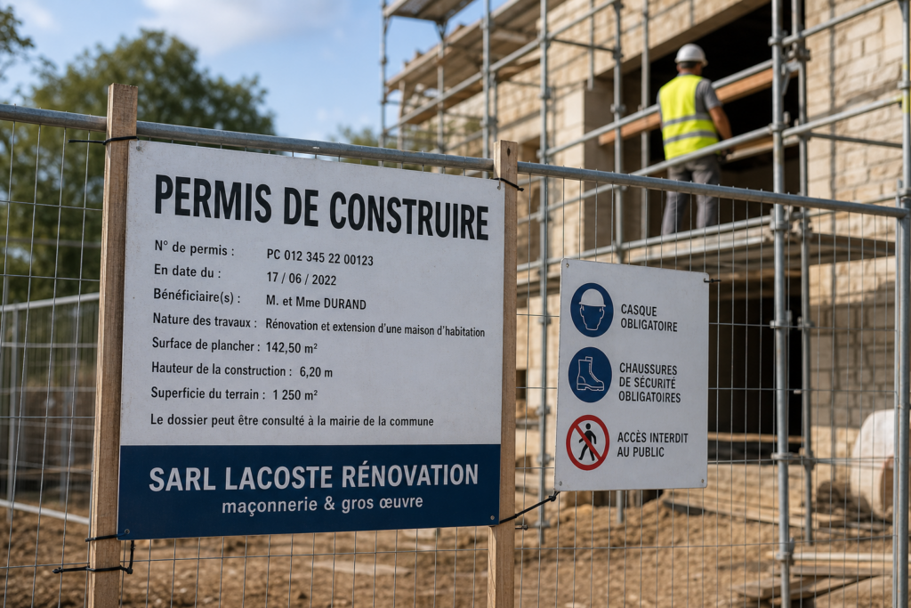 Affichage obligatoire chantier : la check-list de l’artisan