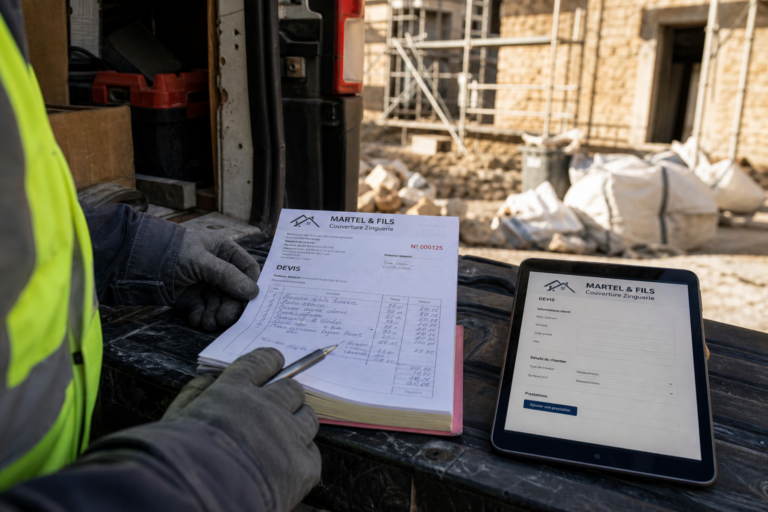 Devis numérique artisan ou carnet papier : que garder dans le camion en 2027 ?