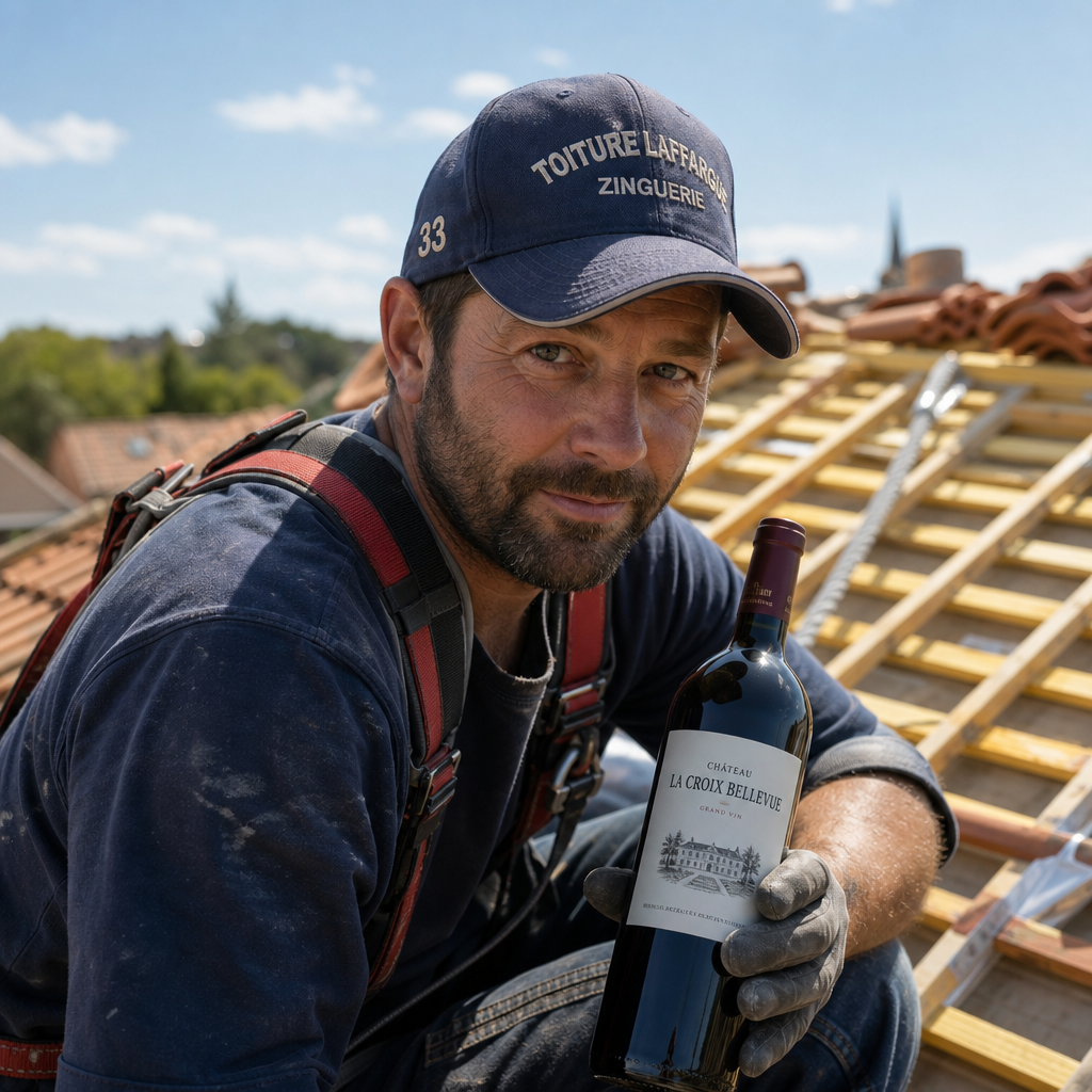 Casquette de chantier brodée