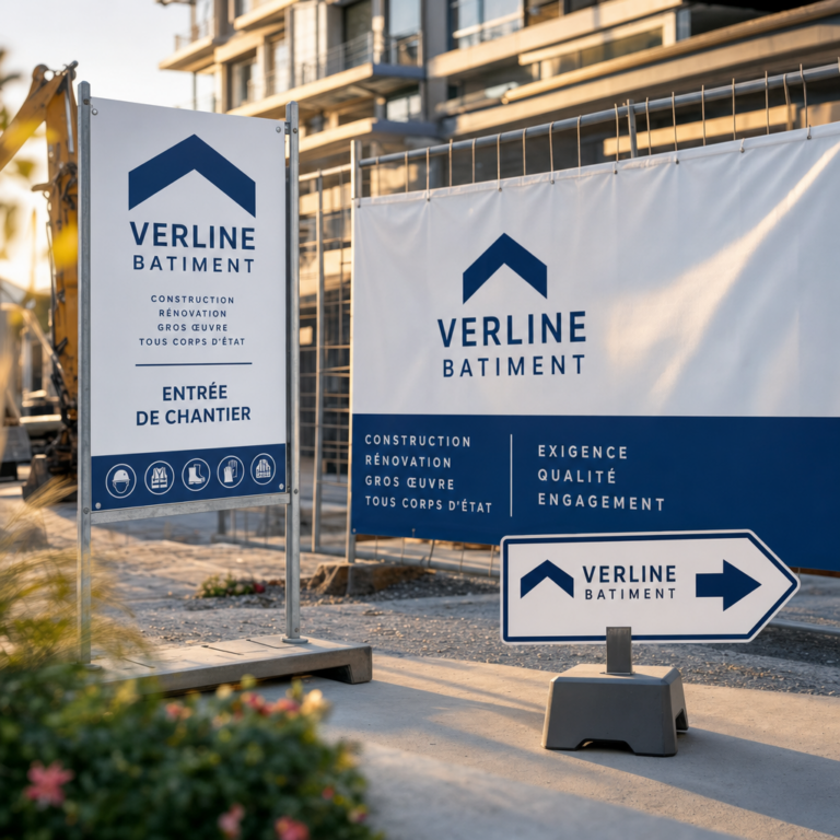 Signalétique de chantier