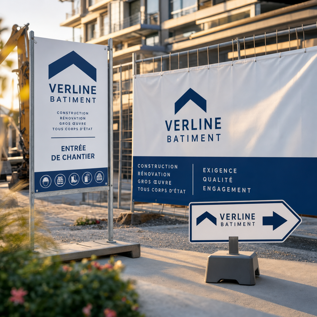 Signalétique de chantier