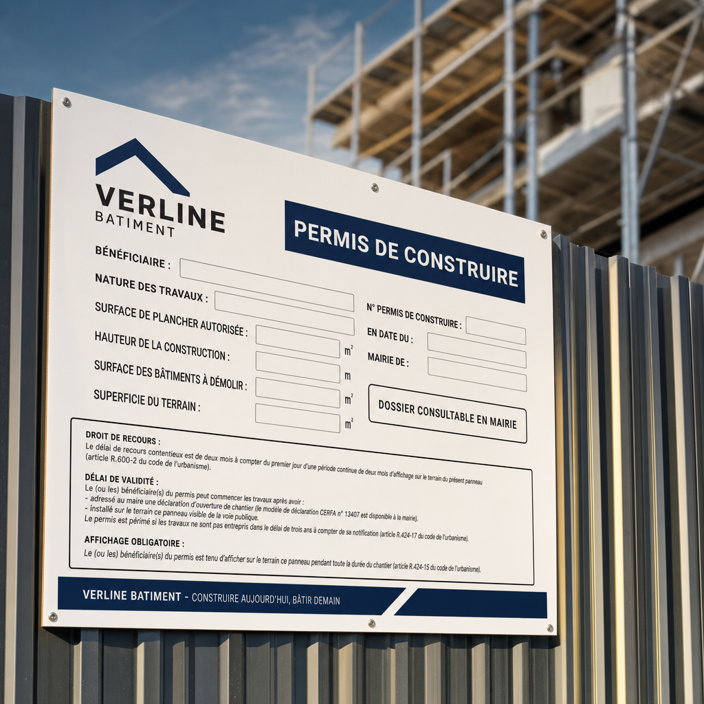 Panneaux réglementaires & permis de construire