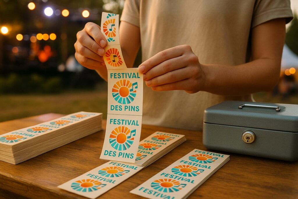 Ticket boisson de festival : préparer la caisse et les points de vente