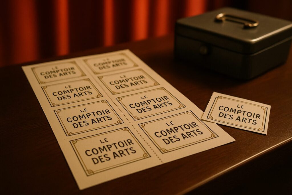 Ticket consommation pour un bar : soirées privées, concerts et événements