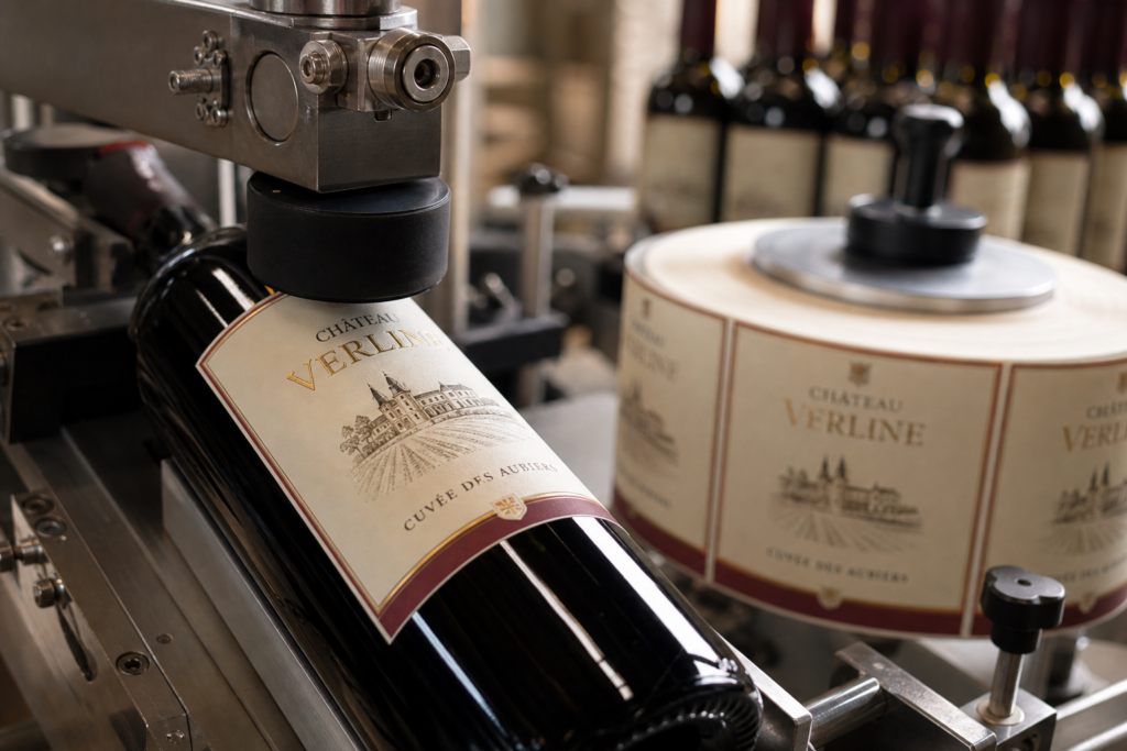 Adhésif étiquette bouteille de vin : permanent, froid humide ou repositionnable ?