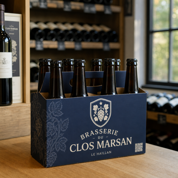 Casier à bière personnalisé