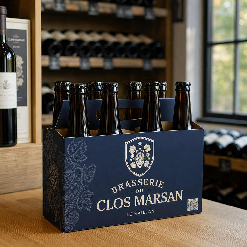 Casier à bière personnalisé