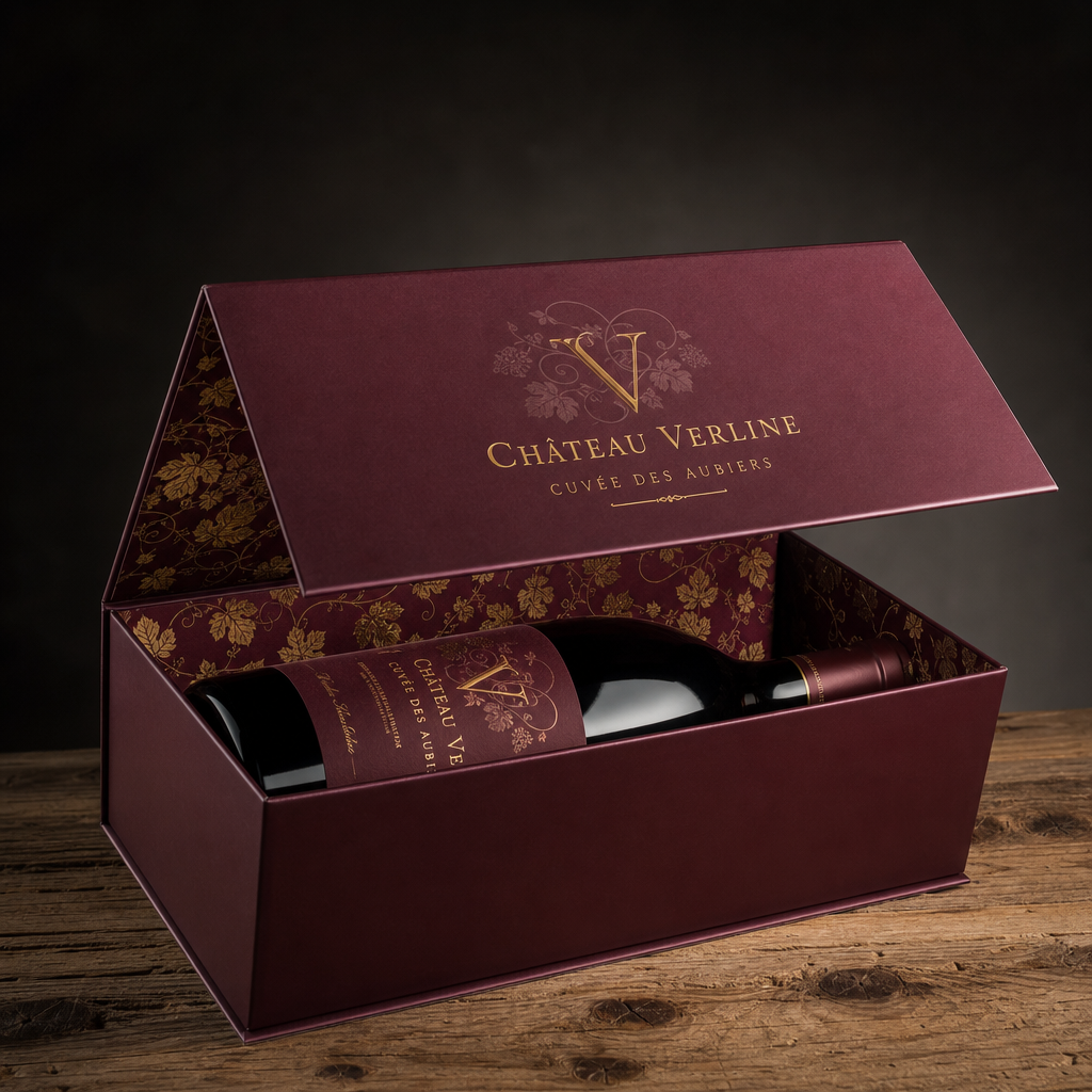 Coffret prestige à fermeture aimantée