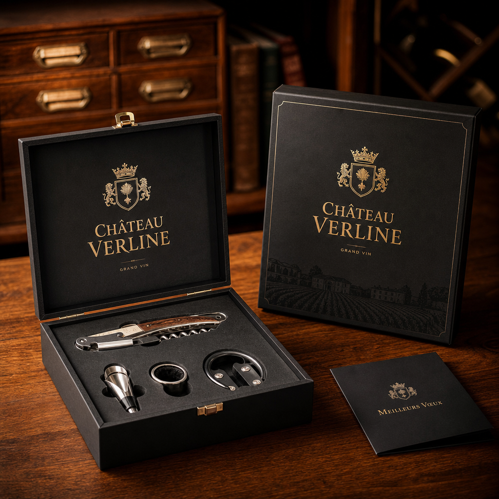 Coffret sommelier personnalisé