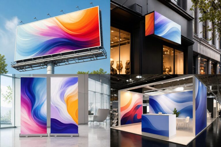 Boostez votre visibilité avec des affiches grand format pour la promotion