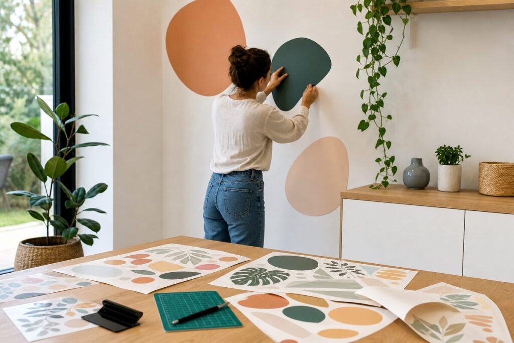 Adhésifs décoratifs pour intérieur : transformez vos espaces