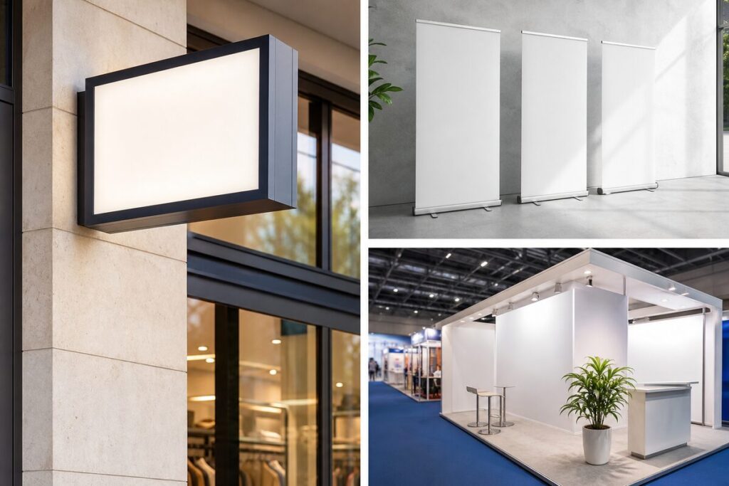 Enseigne de magasin : bien la concevoir pour attirer vos clients
